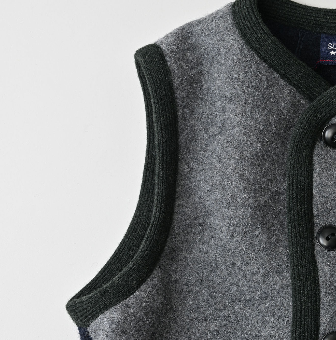 45R Felted Knit Tyrolean 908 Vest