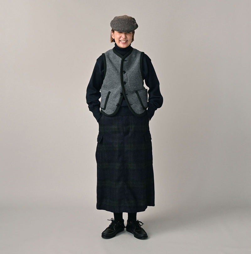 45R Felted Knit Tyrolean 908 Vest - Image 2