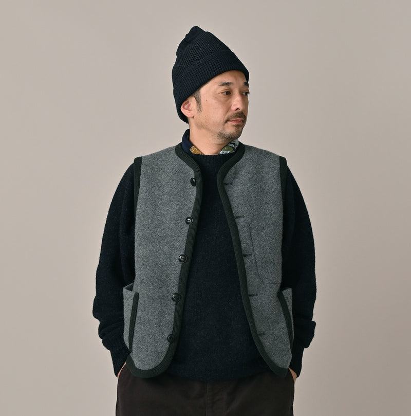 45R Felted Knit Tyrolean 908 Vest