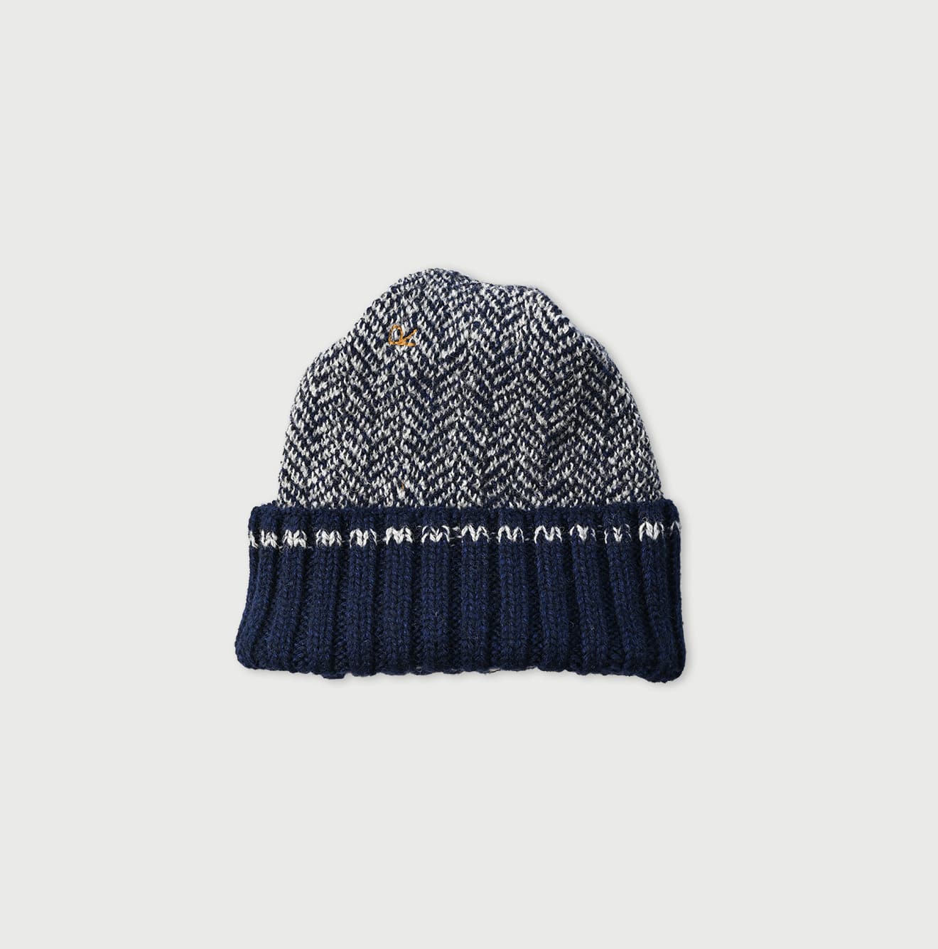 45R Shetland Herringbone Knit Cap