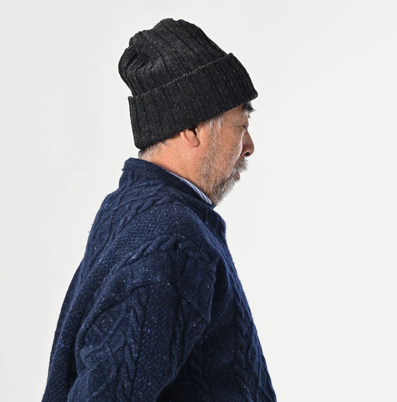 45R Shetland Rib Knit Cap