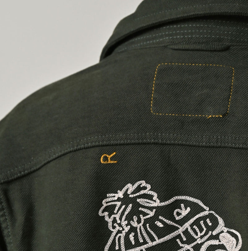 Futatabi Mole Serge Stretch Hikohime Jacket