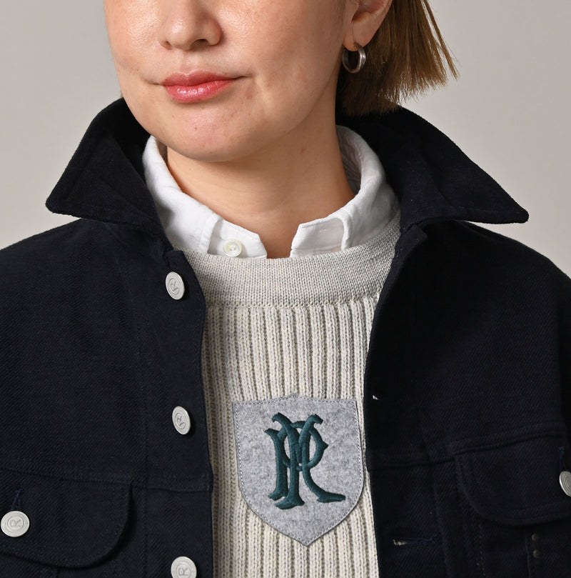 Futatabi Mole Serge Stretch Hikohime Jacket