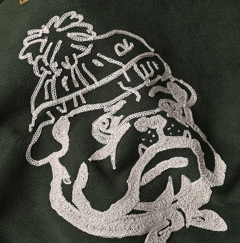 Futatabi Mole Serge Stretch Hikohime Jacket