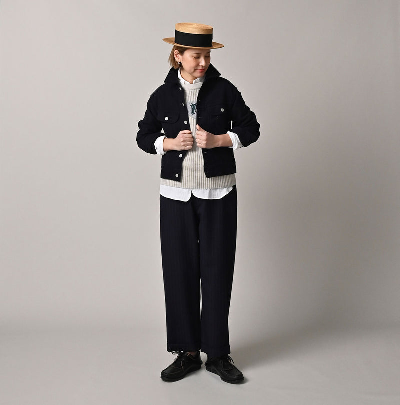 Futatabi Mole Serge Stretch Hikohime Jacket