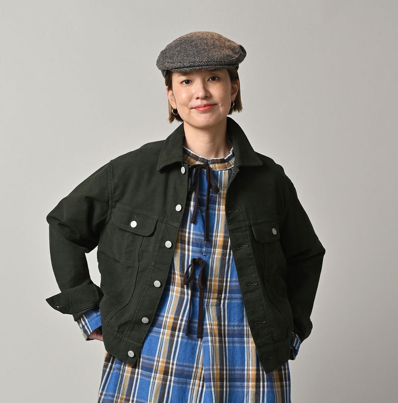 Futatabi Mole Serge Stretch Hikohime Jacket