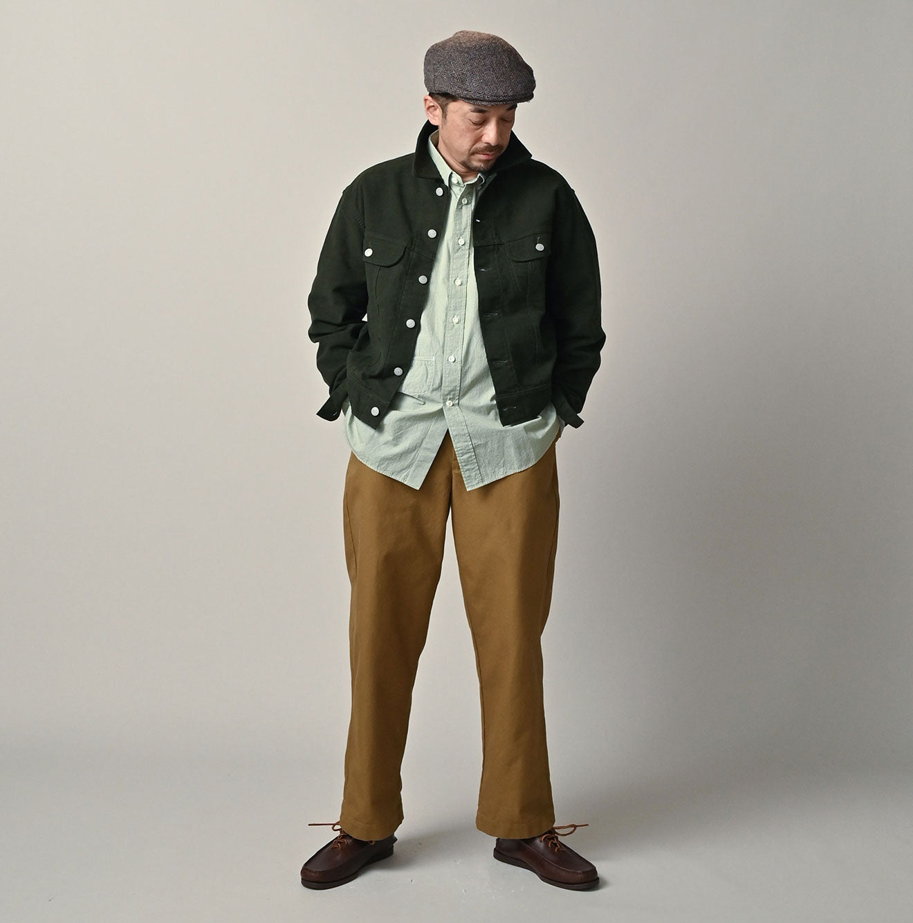 Futatabi Mole Serge Stretch Hikohime Jacket