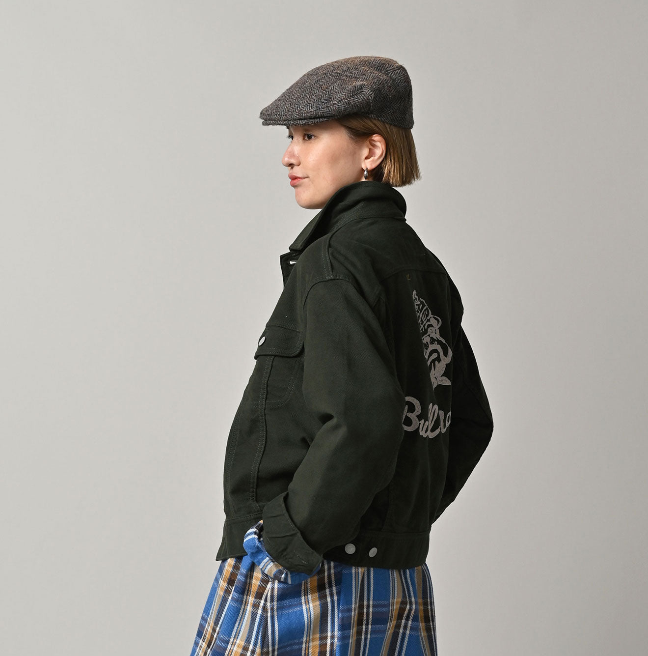 Futatabi Mole Serge Stretch Hikohime Jacket