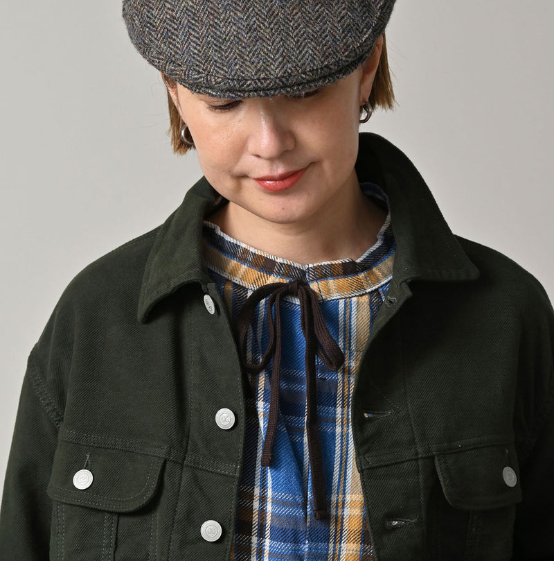 Futatabi Mole Serge Stretch Hikohime Jacket