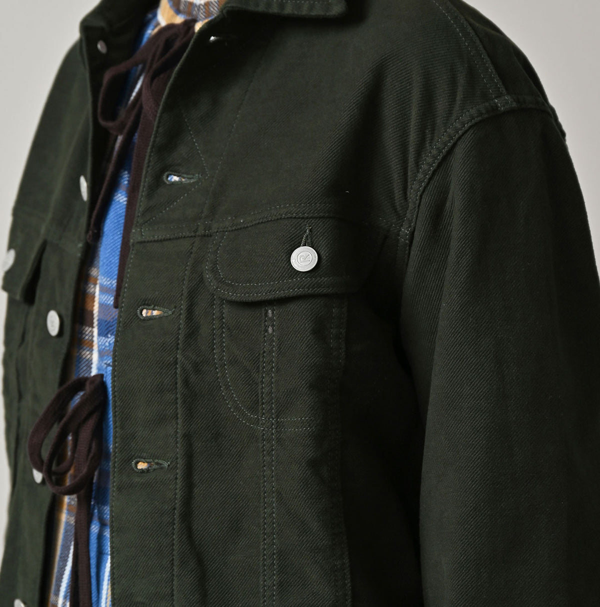 Futatabi Mole Serge Stretch Hikohime Jacket