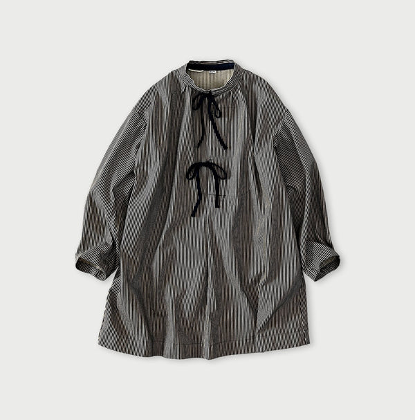ONEONE Indigo Hickory Military Smocking Shirt