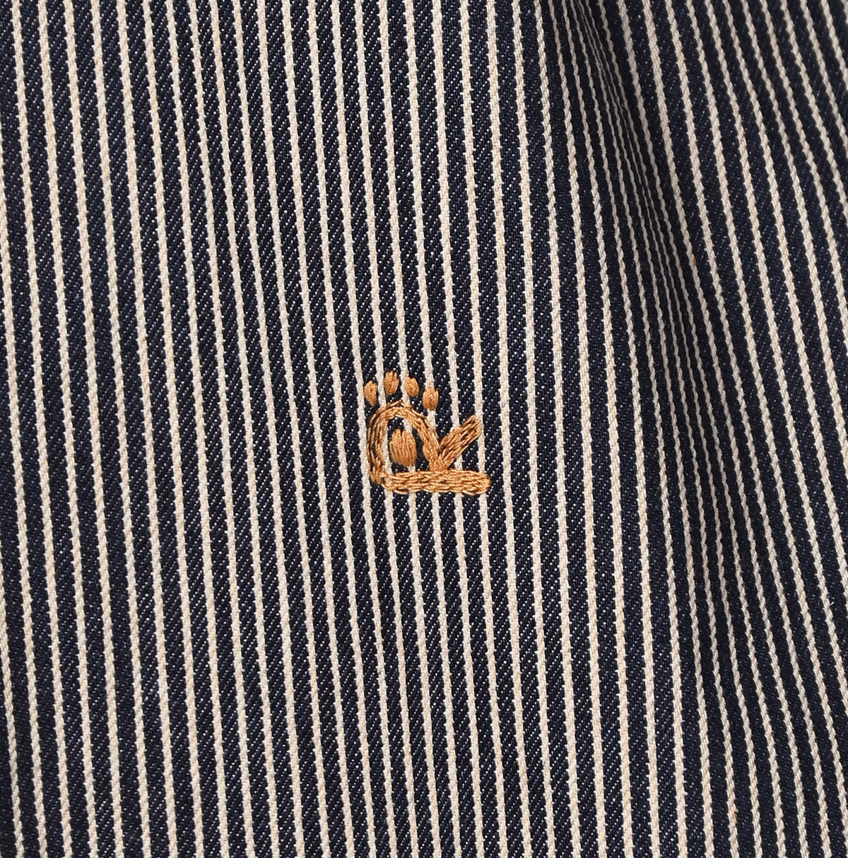 ONEONE Indigo Hickory Military Smocking Shirt