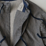 ONEONE Indigo Hickory Military Smocking Shirt