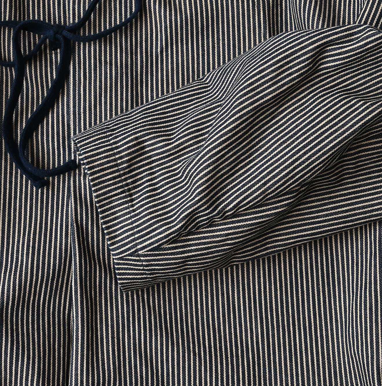 ONEONE Indigo Hickory Military Smocking Shirt