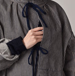 ONEONE Indigo Hickory Military Smocking Shirt