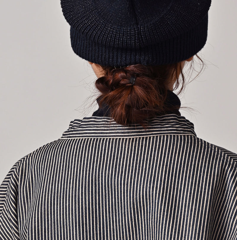 ONEONE Indigo Hickory Military Smocking Shirt