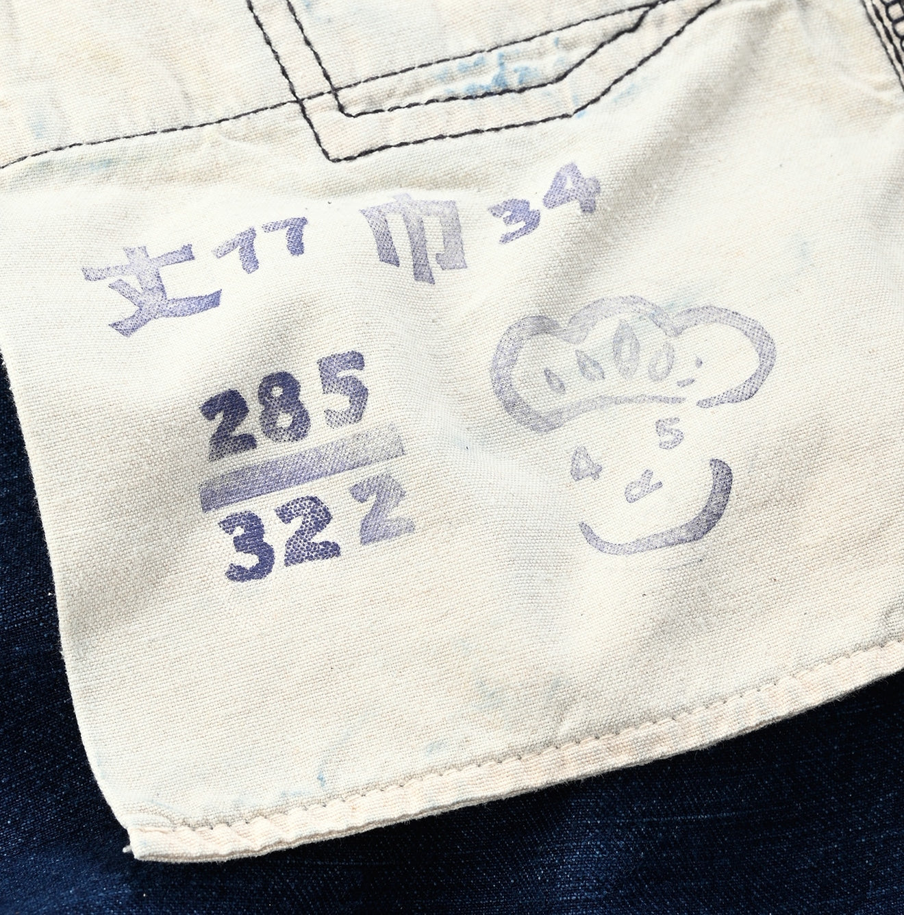 Real Vintage Denim - Okome Nando Nando Coin5 (Matsu 34 in)