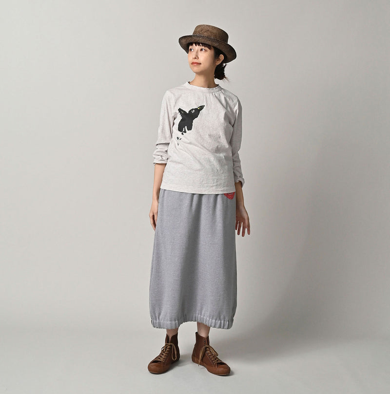 Futatabi PEPE Betouch Square T-shirt (Top-dyed)