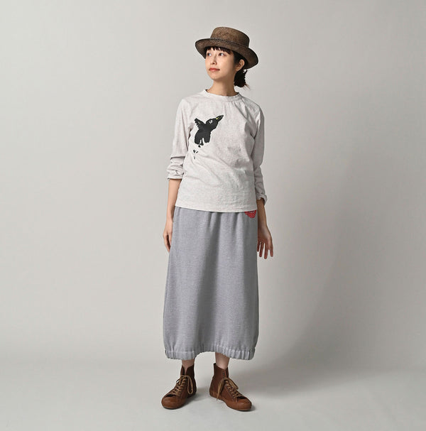 Futatabi PEPE Betouch Square T-shirt (Top-dyed) (Size 2)