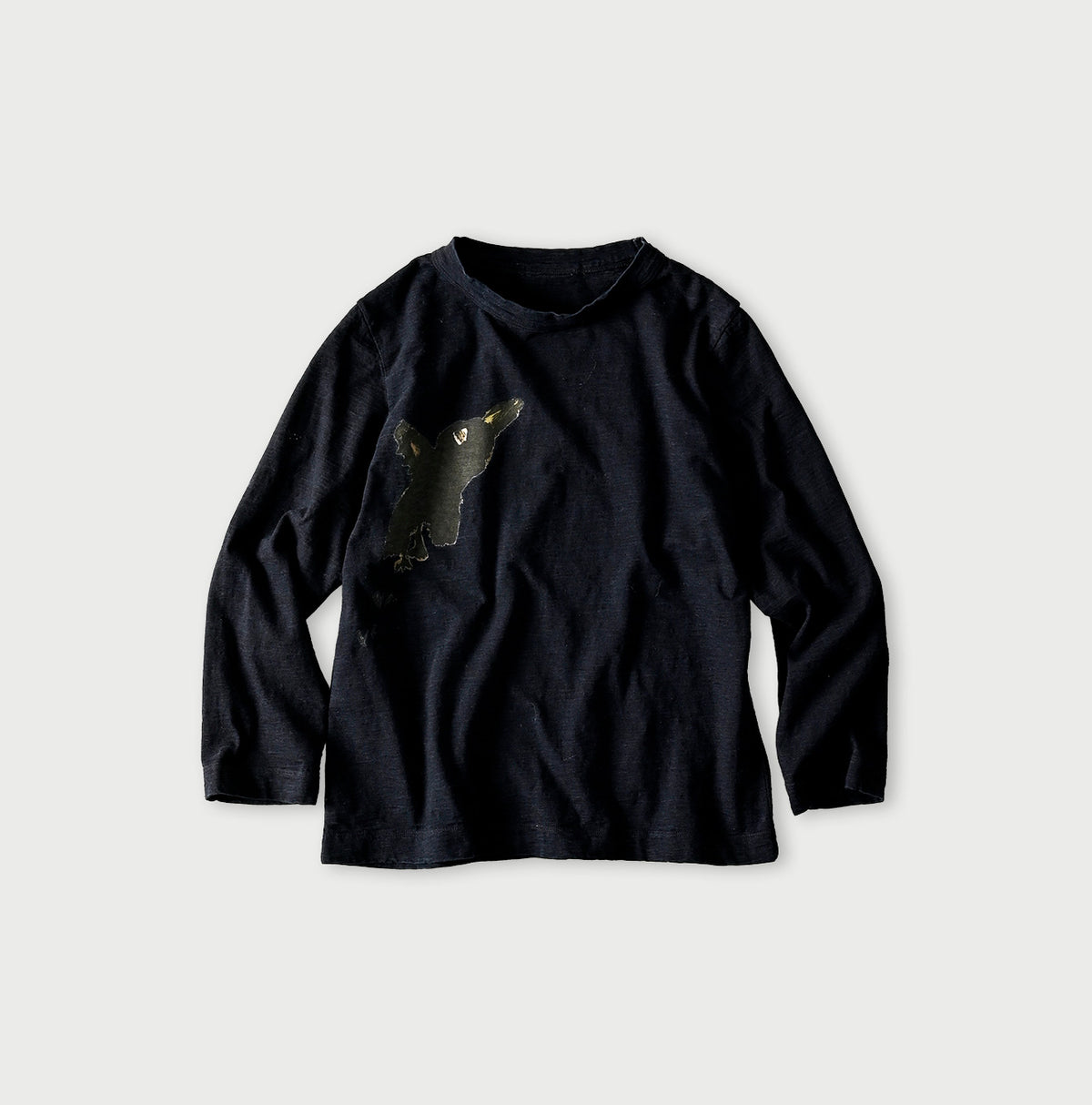 Futatabi Indigo PEPE Betouch Square T-shirt