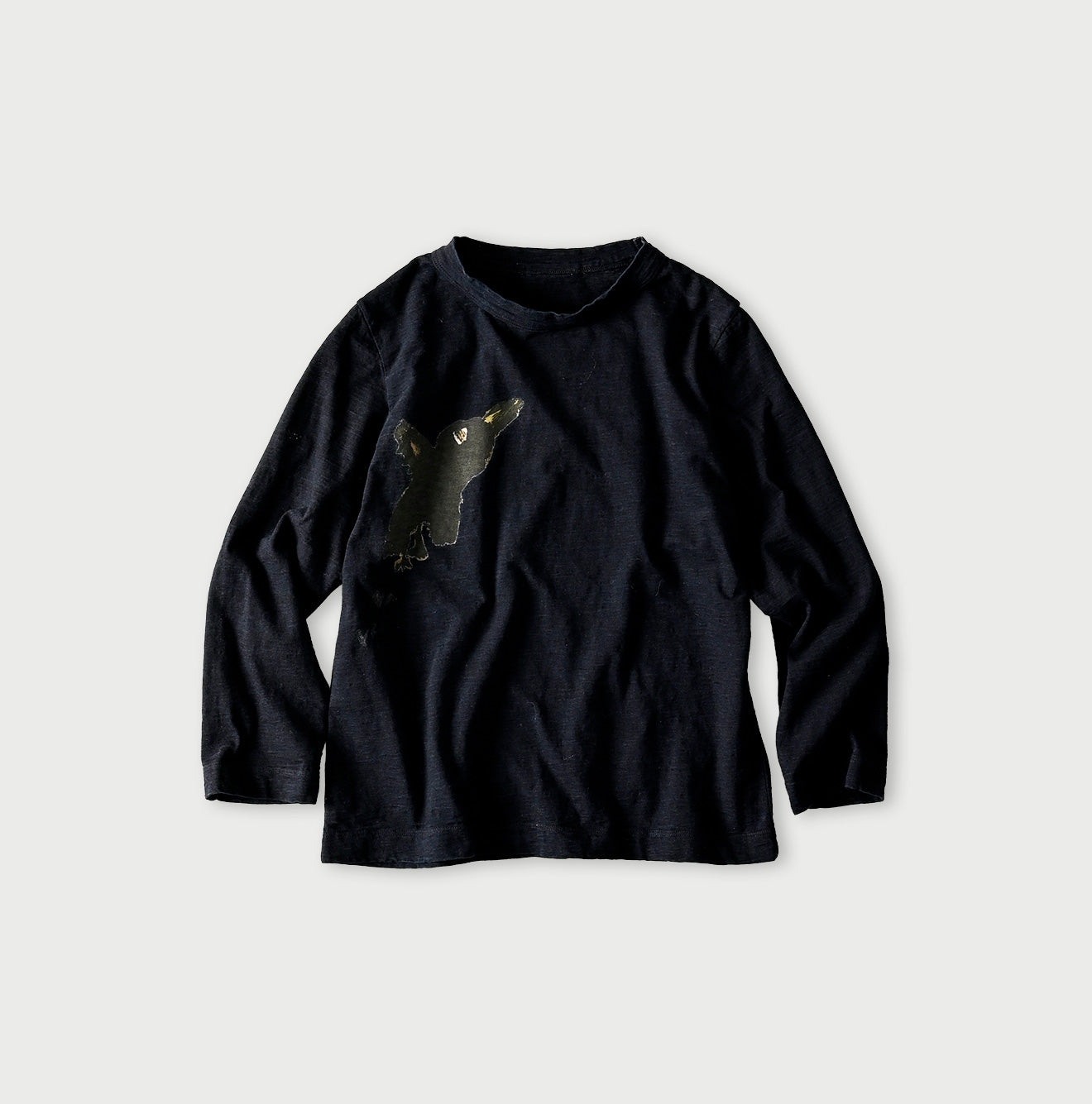 Futatabi Indigo PEPE Betouch Square T-shirt