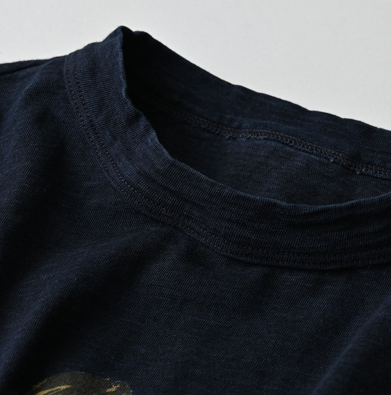 Futatabi Indigo PEPE Betouch Square T-shirt