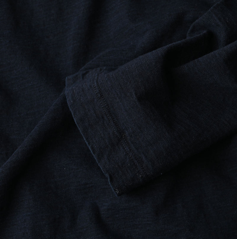 Futatabi Indigo PEPE Betouch Square T-shirt
