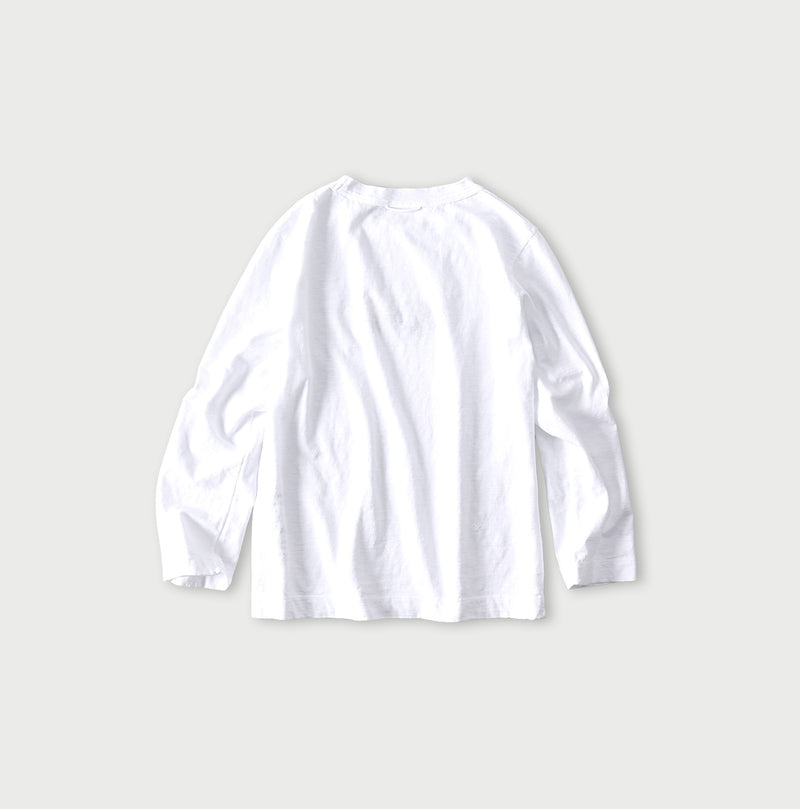 Futatabi Hacci Embroidery Square T-shirt