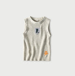 Futatabi US Wool Iroiro Patch Vest