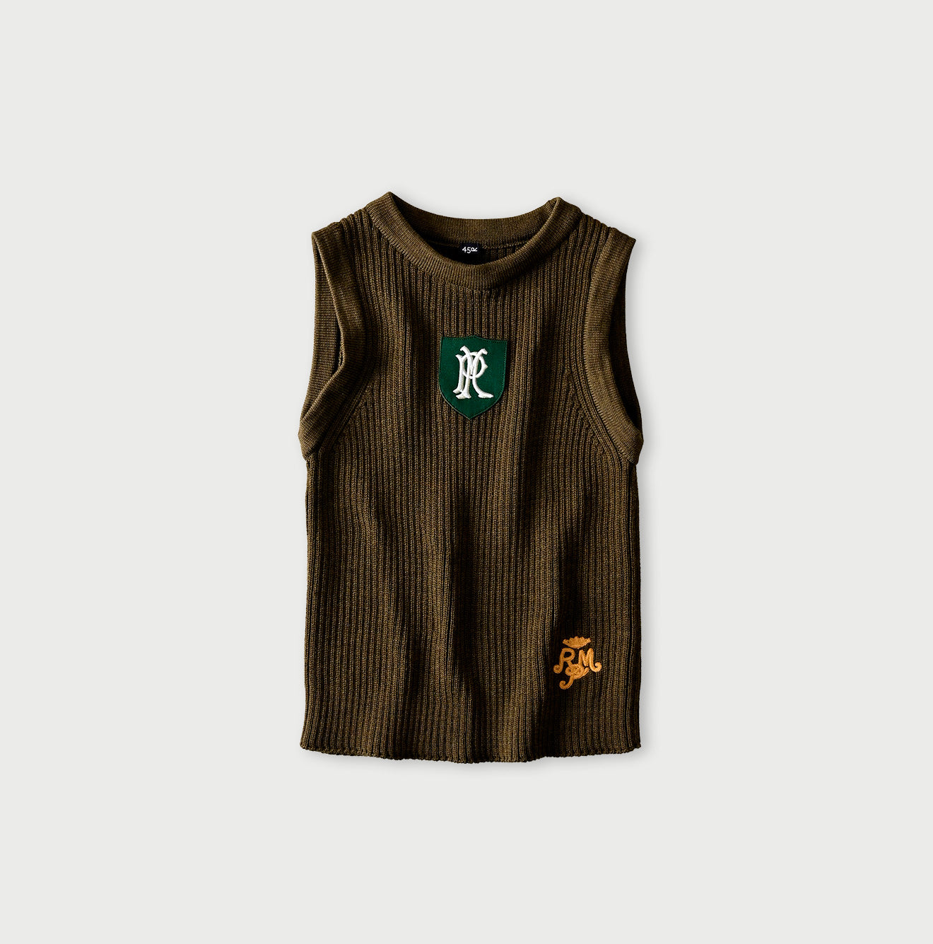 Futatabi US Wool Iroiro Patch Vest