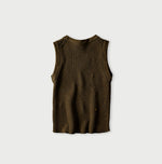 Futatabi US Wool Iroiro Patch Vest