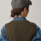 Futatabi US Wool Iroiro Patch Vest