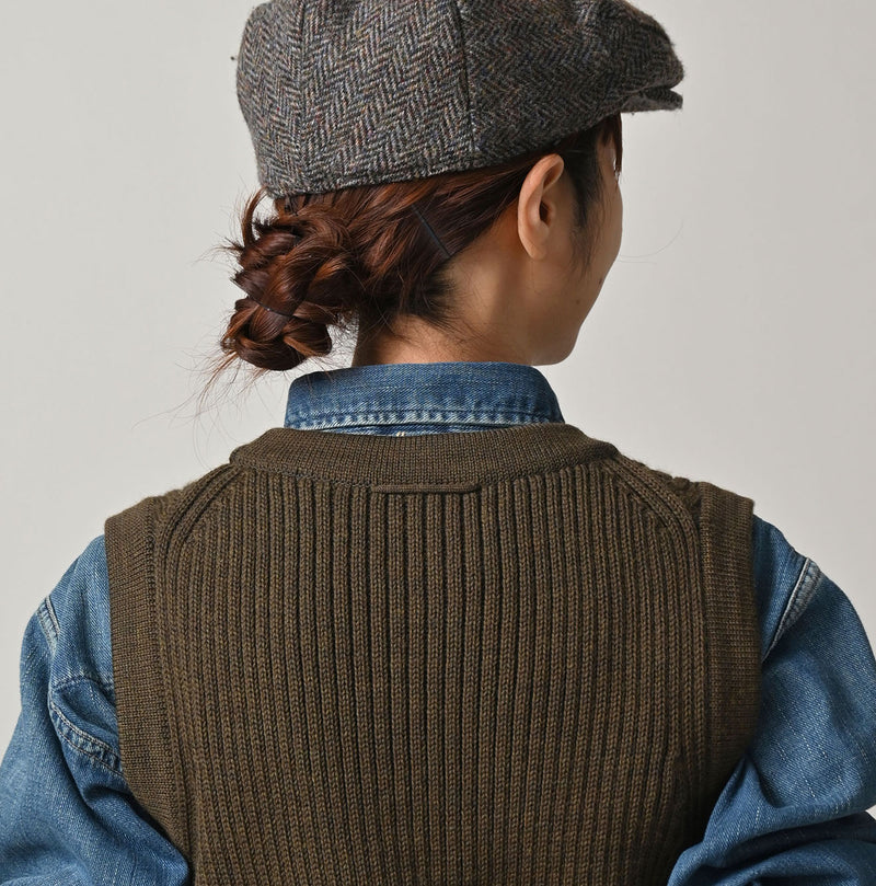 Futatabi US Wool Iroiro Patch Vest