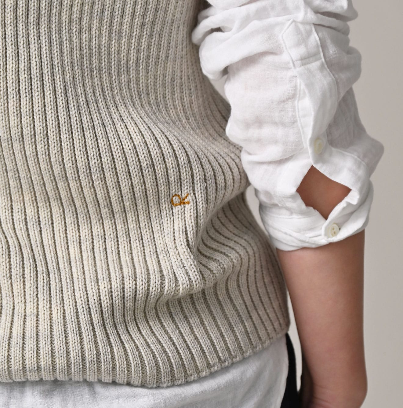 Futatabi US Wool Iroiro Patch Vest - Image 19