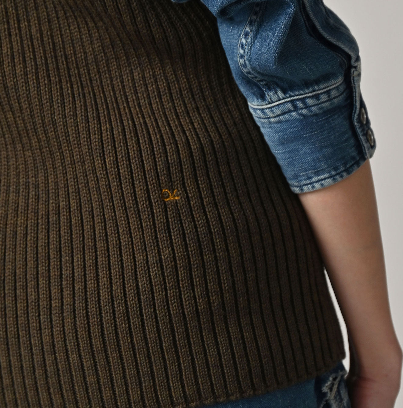 Futatabi US Wool Iroiro Patch Vest - Image 15