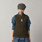 Futatabi US Wool Iroiro Patch Vest