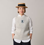 Futatabi US Wool Iroiro Patch Vest