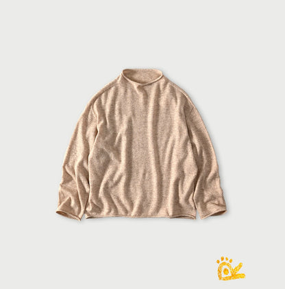 45R ONEONE Treasure Cashmere Wool Linen 12-Gauge Sweater