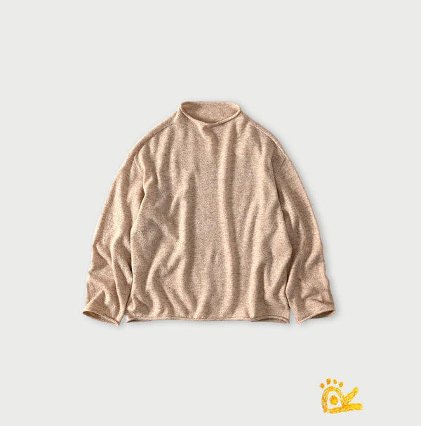 45R ONEONE Treasure Cashmere Wool Linen 12-Gauge Sweater