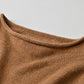 45R ONEONE Treasure Cashmere Wool Linen 12-Gauge Sweater