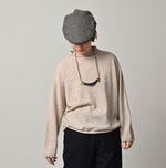 45R ONEONE Treasure Cashmere Wool Linen 12-Gauge Sweater