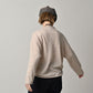 45R ONEONE Treasure Cashmere Wool Linen 12-Gauge Sweater