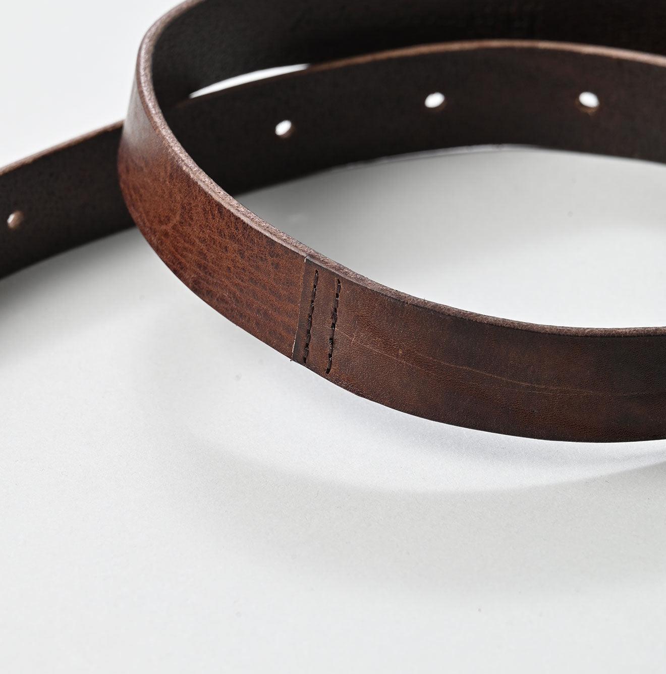 45R ヴィンテージレザーの45星ベルト Vintage Belt – 45R GLOBAL