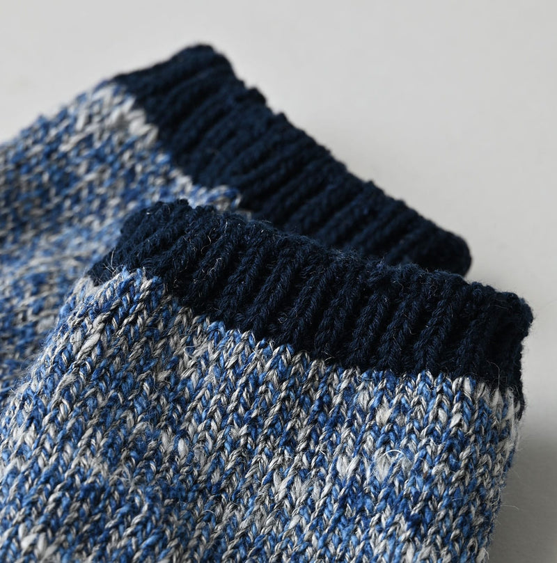 45R ONEONE Treasure Low-Gauge Blue Socks