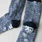 45R ONEONE Treasure Low-Gauge Blue Socks