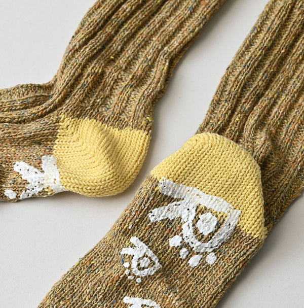 45R ONEONE Treasure Low-Gauge Socks (Top-dyed)