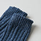 45R ONEONE Treasure Low-Gauge Blue Socks (Top-dyed)