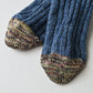 45R ONEONE Treasure Low-Gauge Blue Socks (Top-dyed)