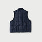 45R Indigo 45 Petit Denim 908 Quilt Vest