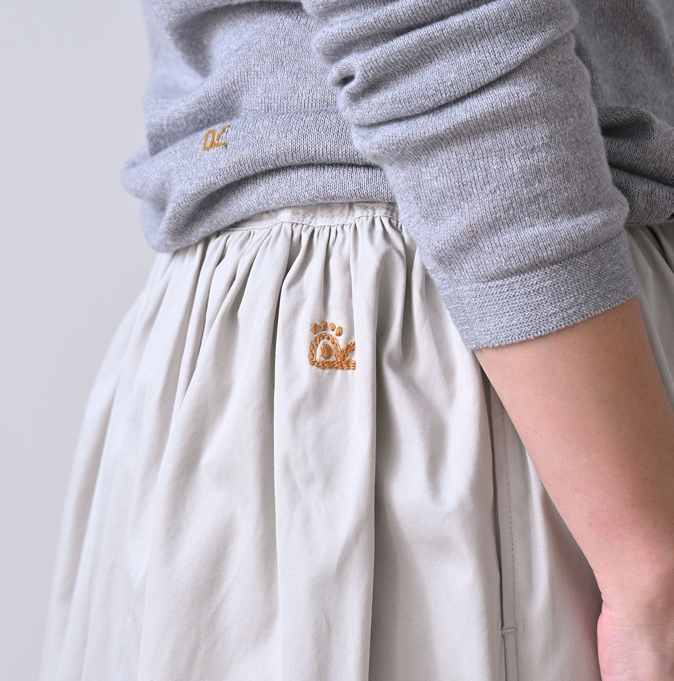 45R ONEONE Treasure Easy Gathered Skirt